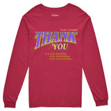 Merci T-shirt manches longues