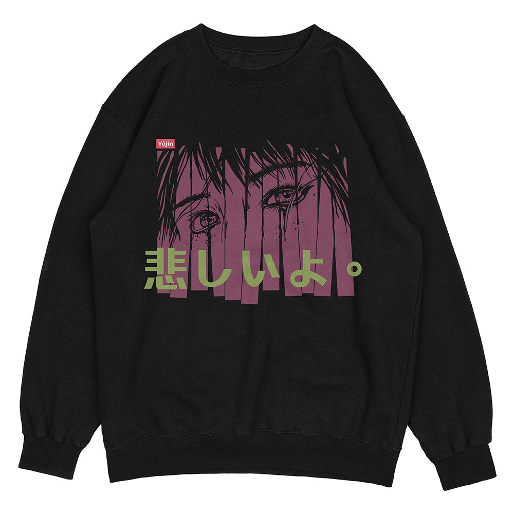 Sadness Sweatshirt | Yūjin Japanese Anime Streetwear Clothing