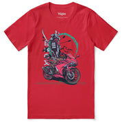 Samurai Rider T-Shirt | Yūjin Japanese Anime Streetwear Clothing