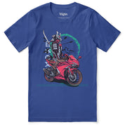Samurai Rider T-Shirt | Yūjin Japanese Anime Streetwear Clothing