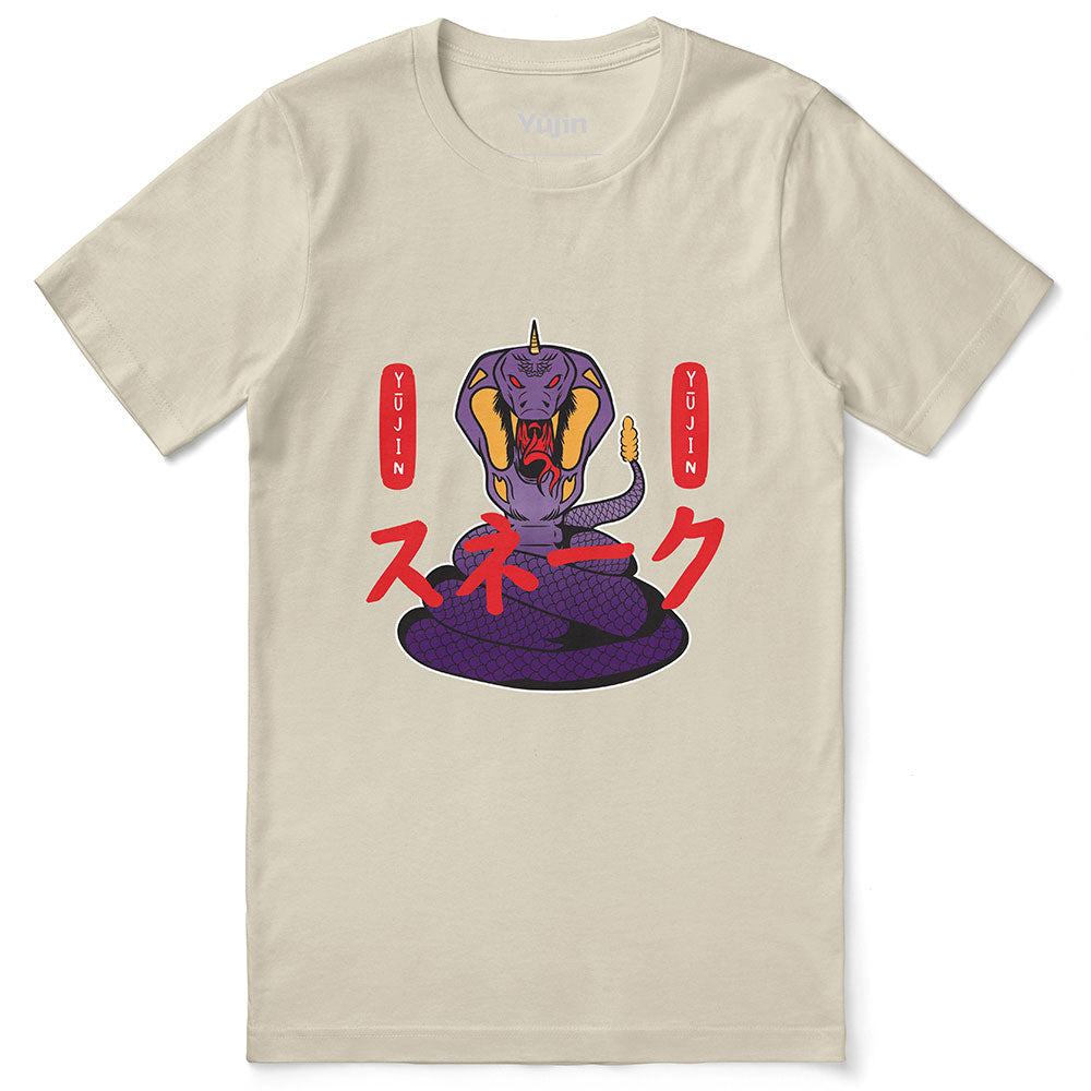 Snake T-Shirt | Yūjin Japanese Anime Streetwear Clothing