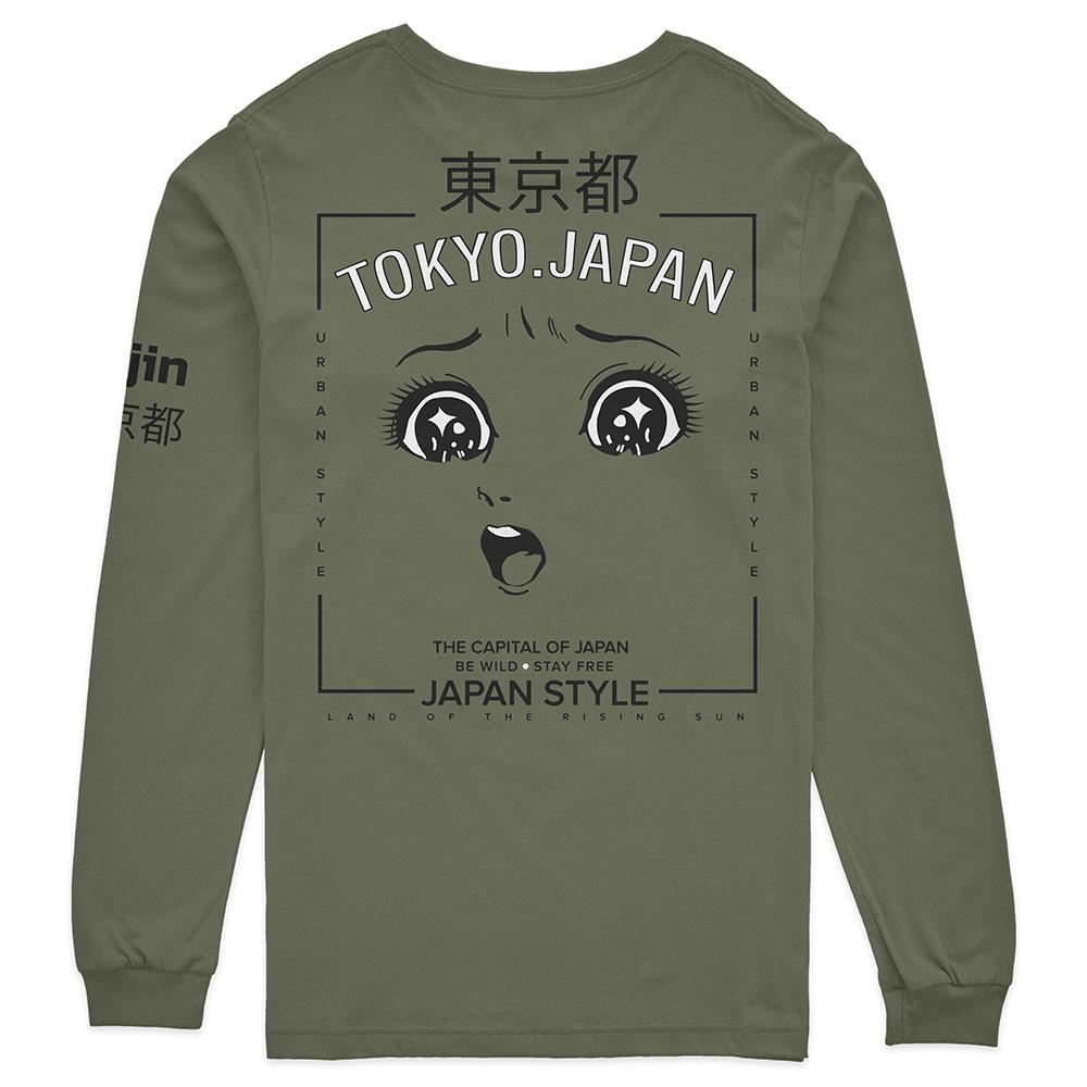 Japan Style Long Sleeve T-Shirt | Yjin Japanese Anime Streetwear Clothing Yjin Clothing Japan Style Long Sleeve T-Shirt | Yjin Japanese Anime Streetwear Clothing Yjin Clothing