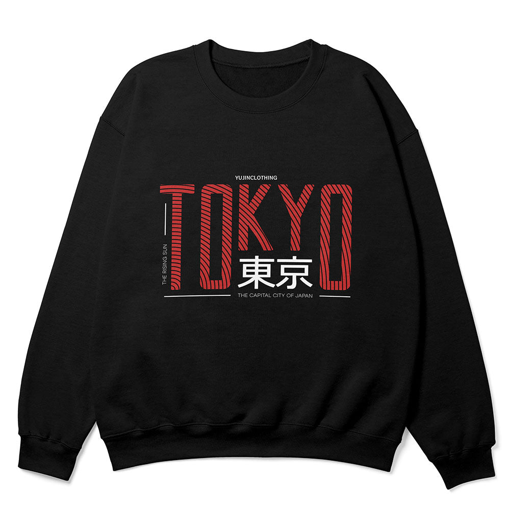Tokyo City Sweatshirt | Yūjin Japanese Anime Streetwear Clothing
