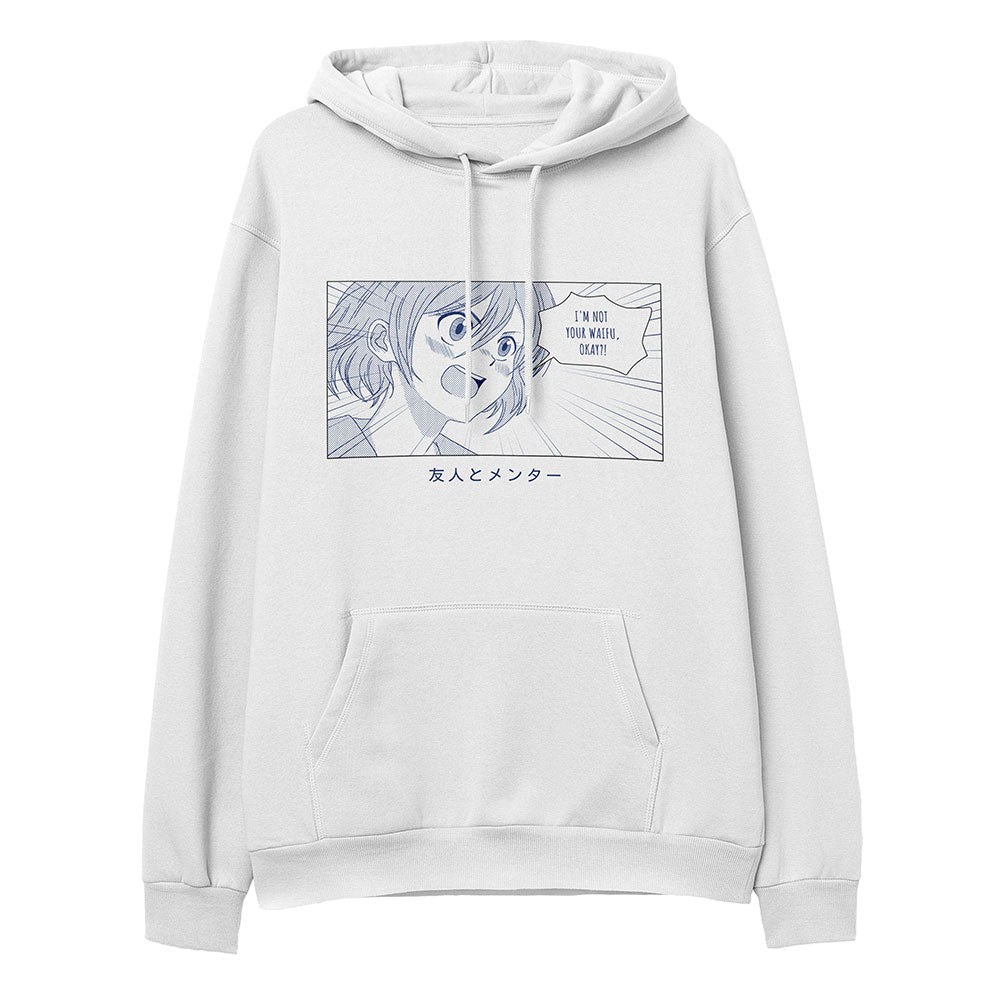 Not Your Waifu Hoodie | Yūjin Japanese Anime Streetwear Clothing