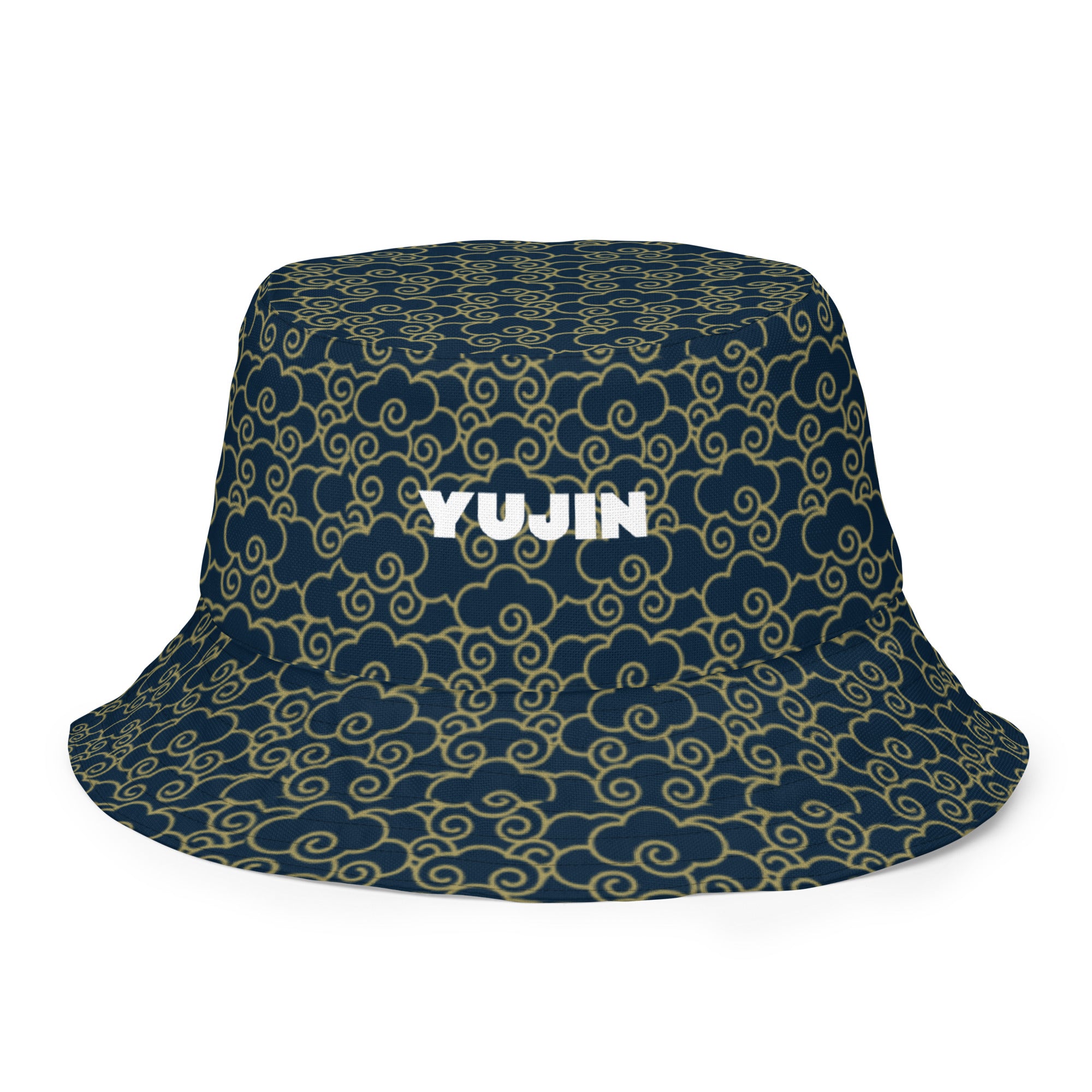 Japanese Clouds Reversible Bucket Hat | Yūjin Japanese Anime Streetwear Clothing S/M