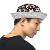 Black and White Reversible Bucket Hat | Yūjin Japanese Anime Streetwear Clothing