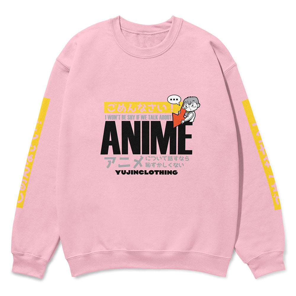 Sweat-shirt de conversation d'anime