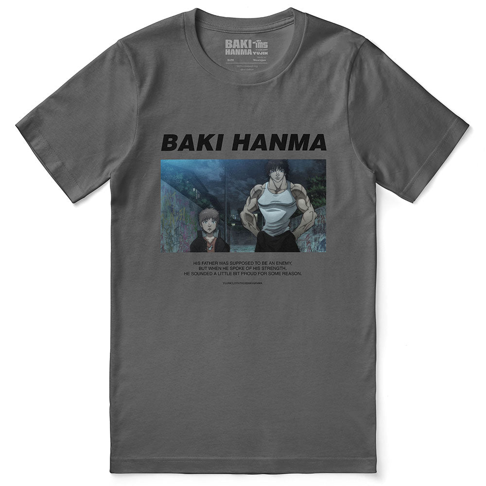 Baki Hanma Proud Son T-Shirt | Yūjin Japanese Anime Streetwear Clothing