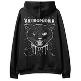 Ailurophobia Premium Cat Hoodie