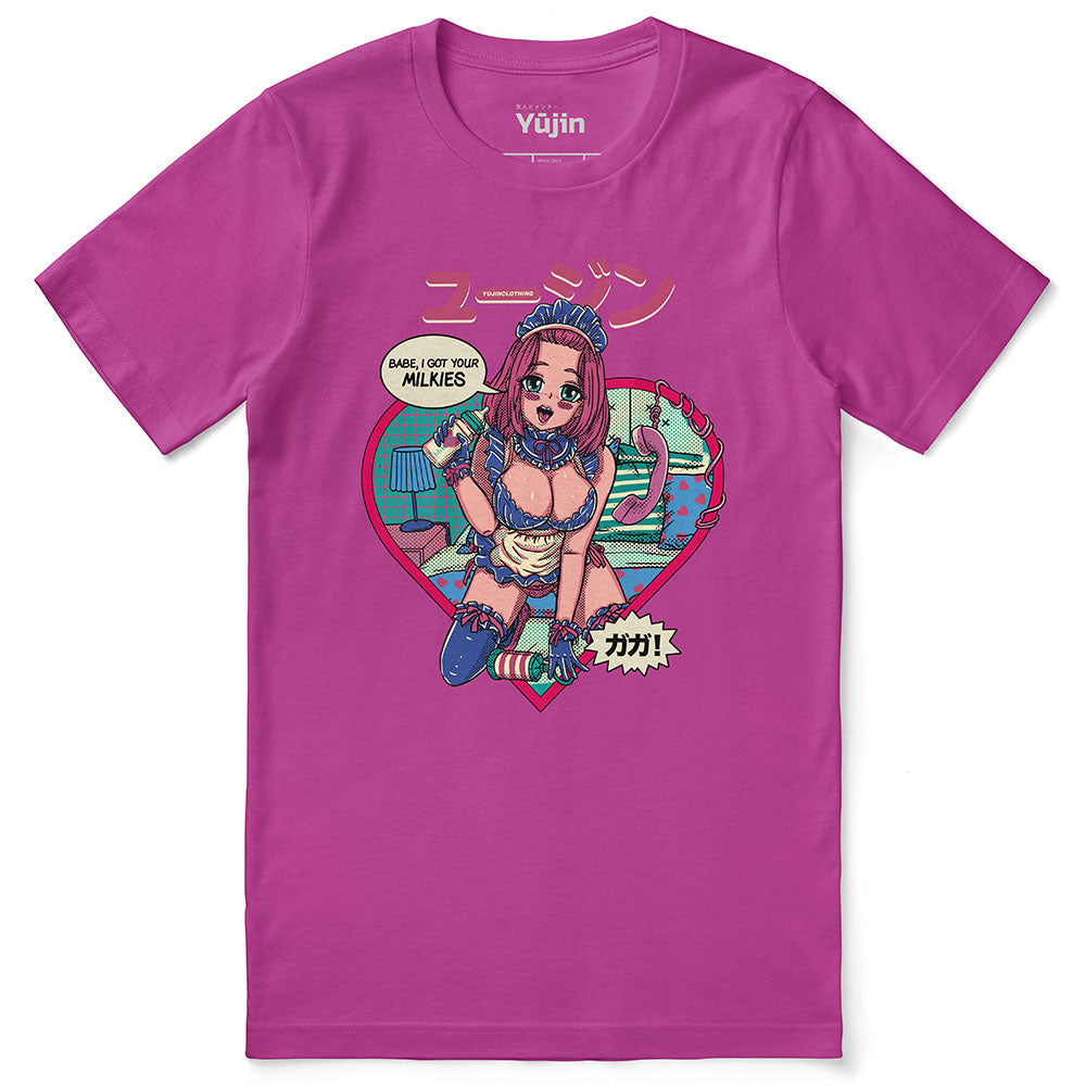 Got Your Milkies T-Shirt | Yūjin Japanese Anime Streetwear Clothing