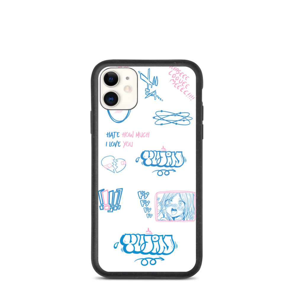 Notice Me Biodegradable iPhone Case | Yūjin Japanese Anime Streetwear Clothing