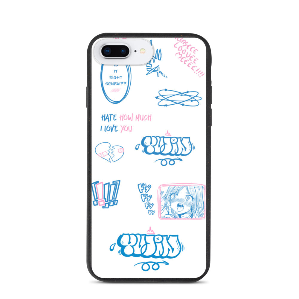 Notice Me Biodegradable iPhone Case | Yūjin Japanese Anime Streetwear Clothing