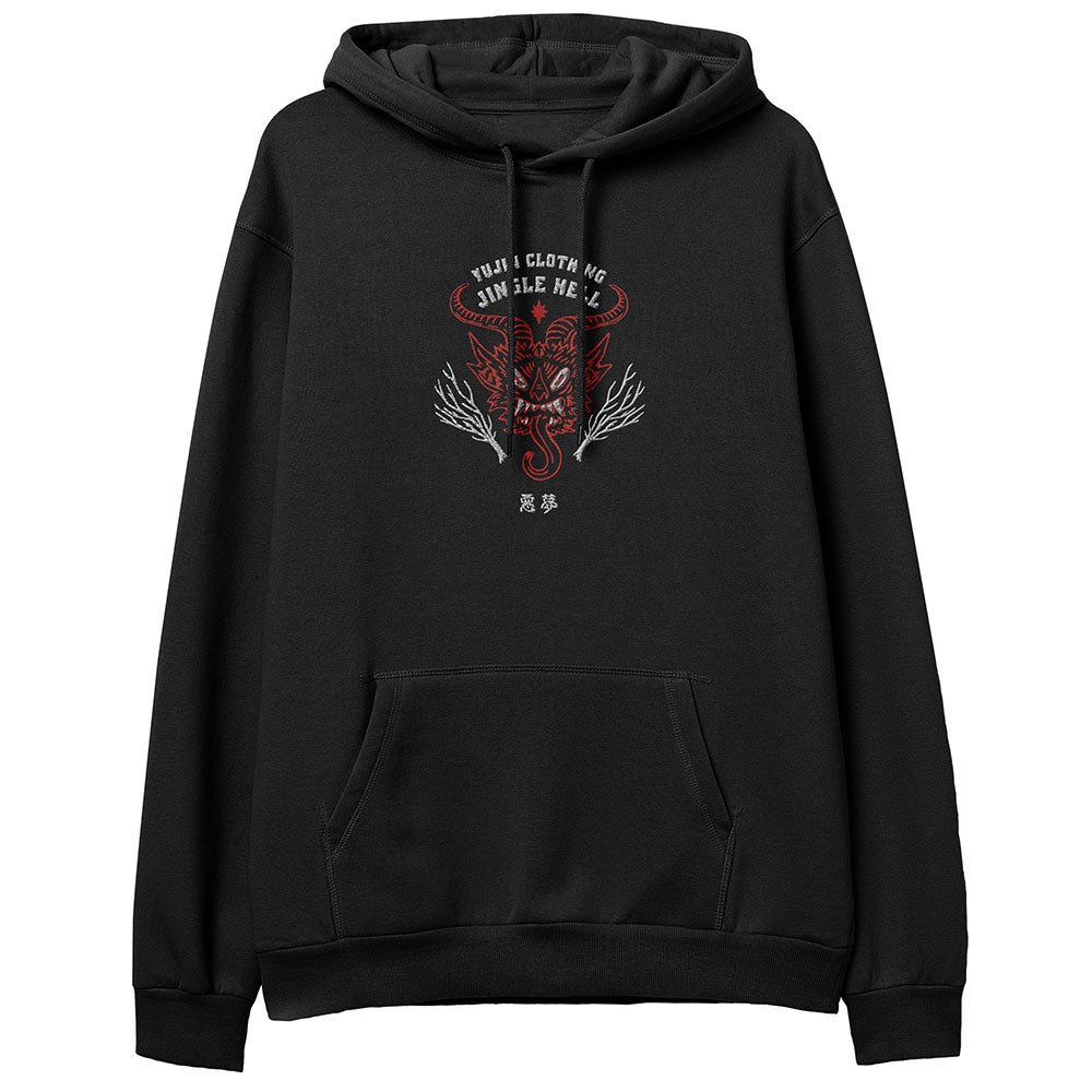 Jingle Hell Christmas Hoodie | Yūjin Japanese Anime Streetwear Clothing