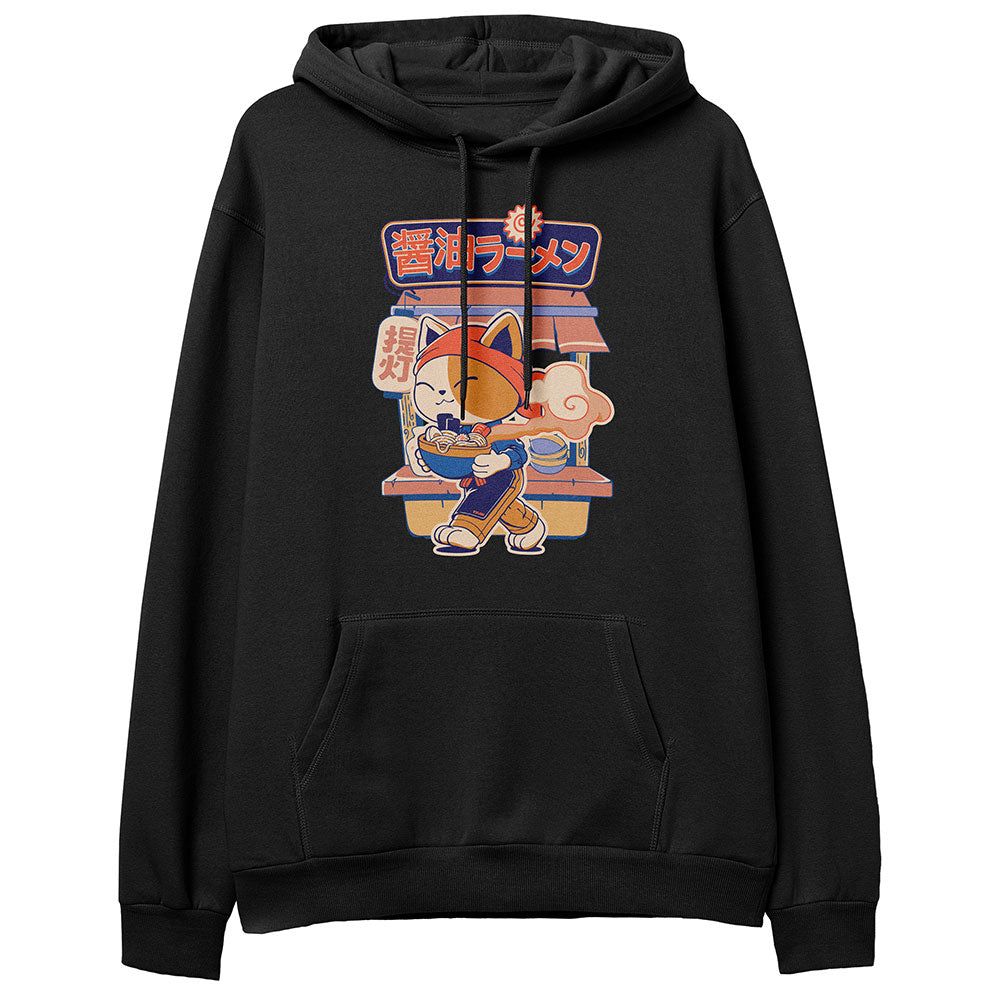 Ramen Cat Hoodie | Yūjin Japanese Anime Streetwear Clothing