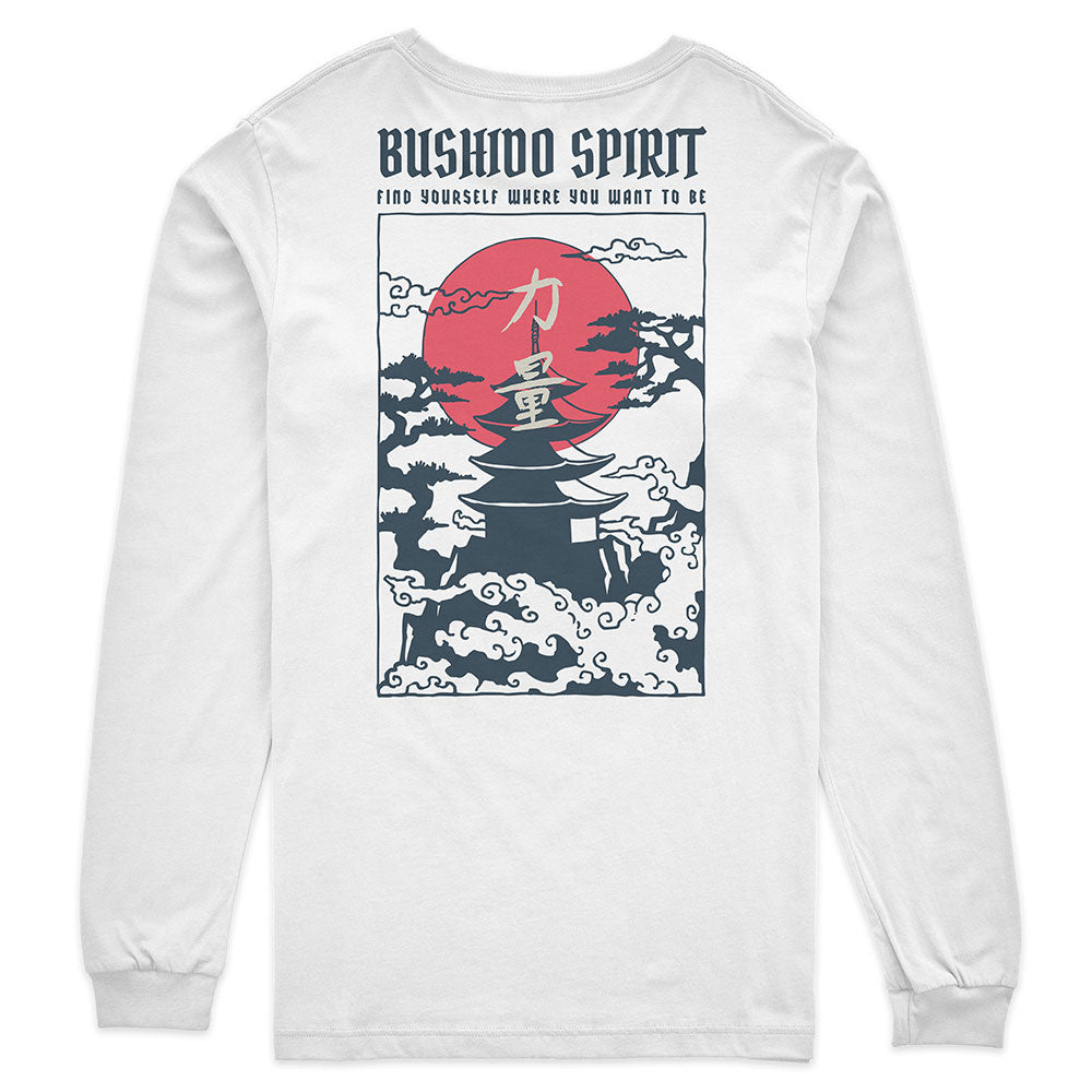 Bushido Long Sleeve T-Shirt | Yūjin Japanese Anime Streetwear Clothing