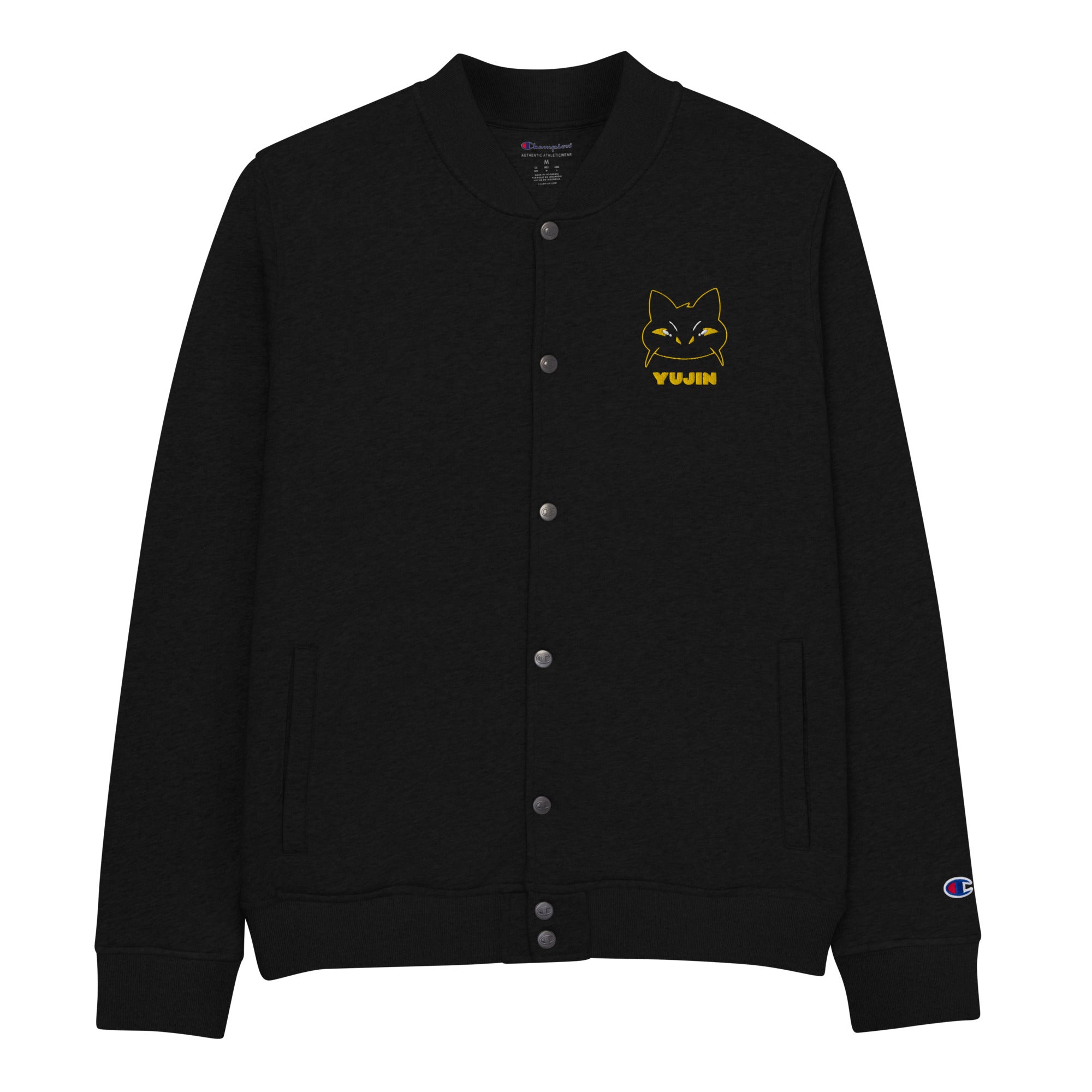 Mad Cat Champion Bomber Jacket | Yūjin Japanese Anime Streetwear Clothing