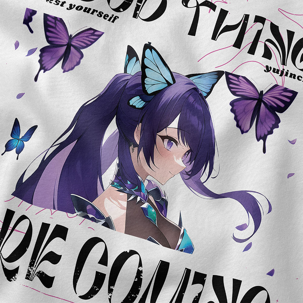 Good Things Are Coming T-Shirt | Yūjin Japanese Anime Streetwear Clothing