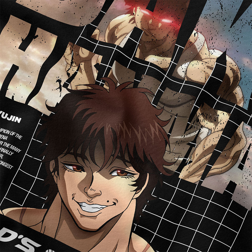 Japanese names of characters from “Baki the Grappler”