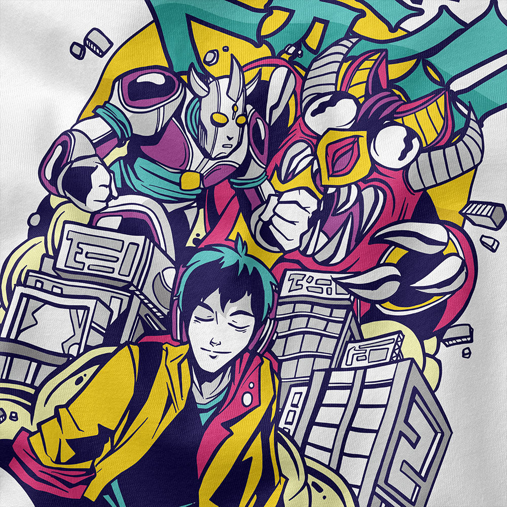 City Life Premium Sweatshirt | Yūjin Japanese Anime Streetwear Clothing