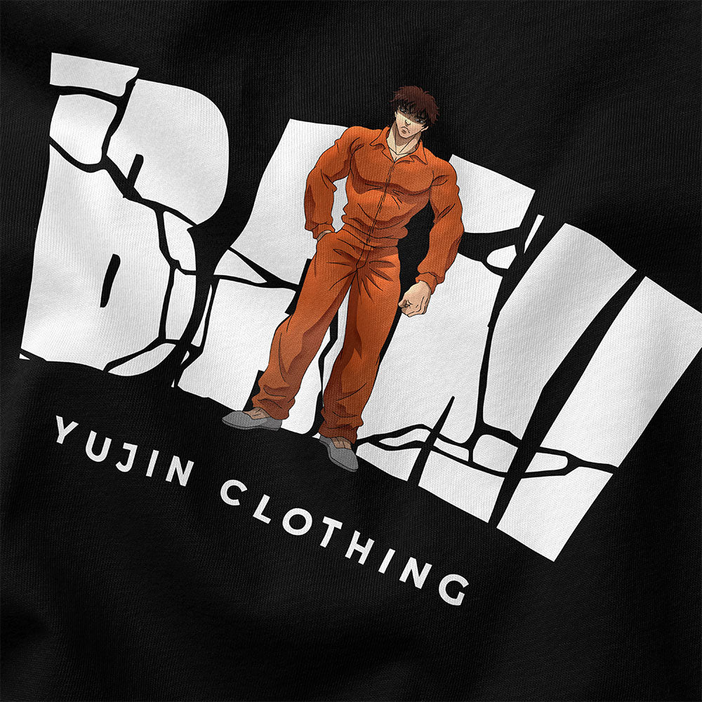Baki Hanma Immense Power T-Shirt | Yūjin Japanese Anime Streetwear Clothing