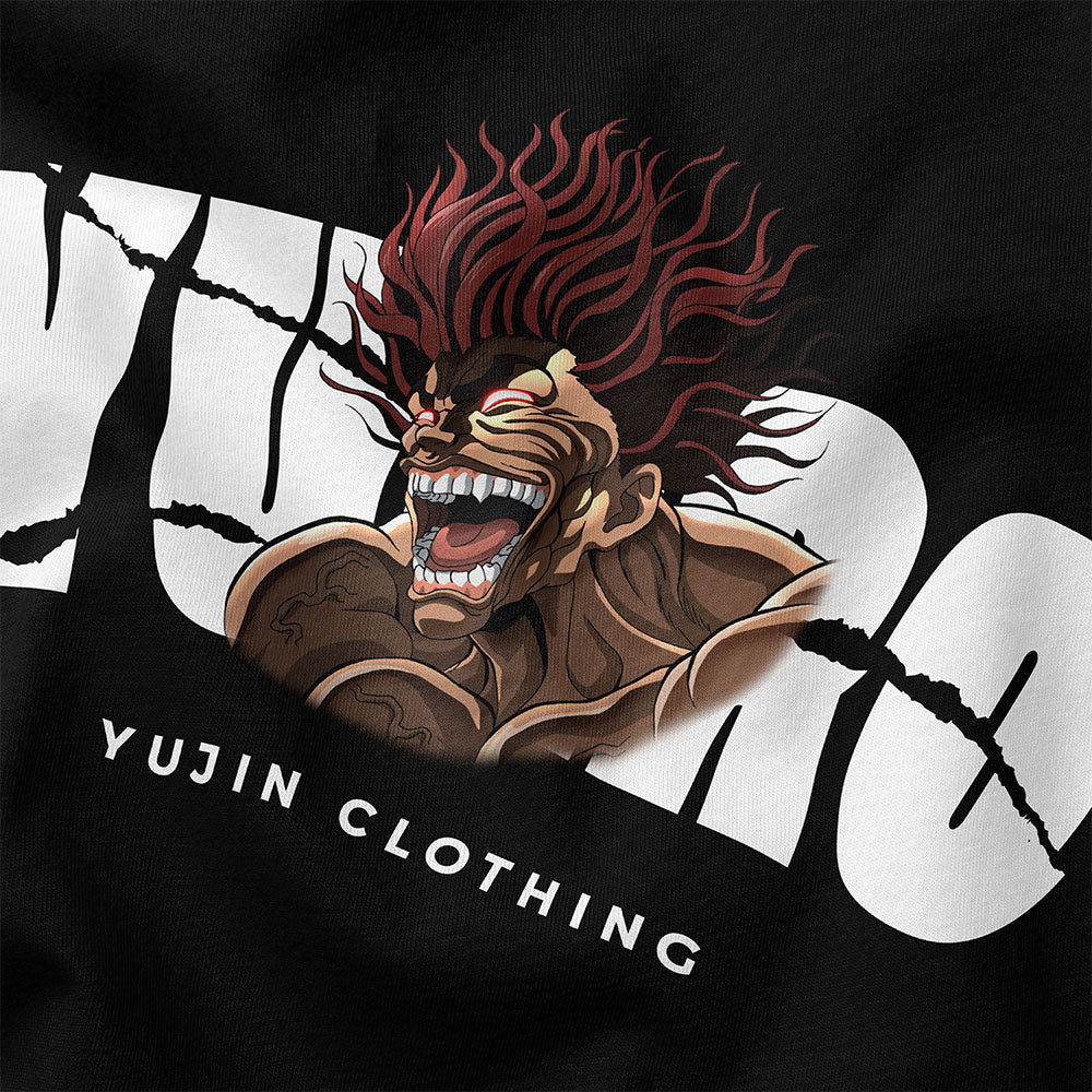 Baki Hanma Yujiro Hanma Scars T-Shirt | Yūjin Japanese Anime Streetwear Clothing