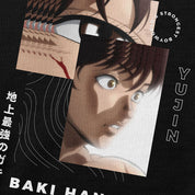 Baki Hanma World's Strongest Sweatshirt | Yūjin Japanese Anime Streetwear Clothing
