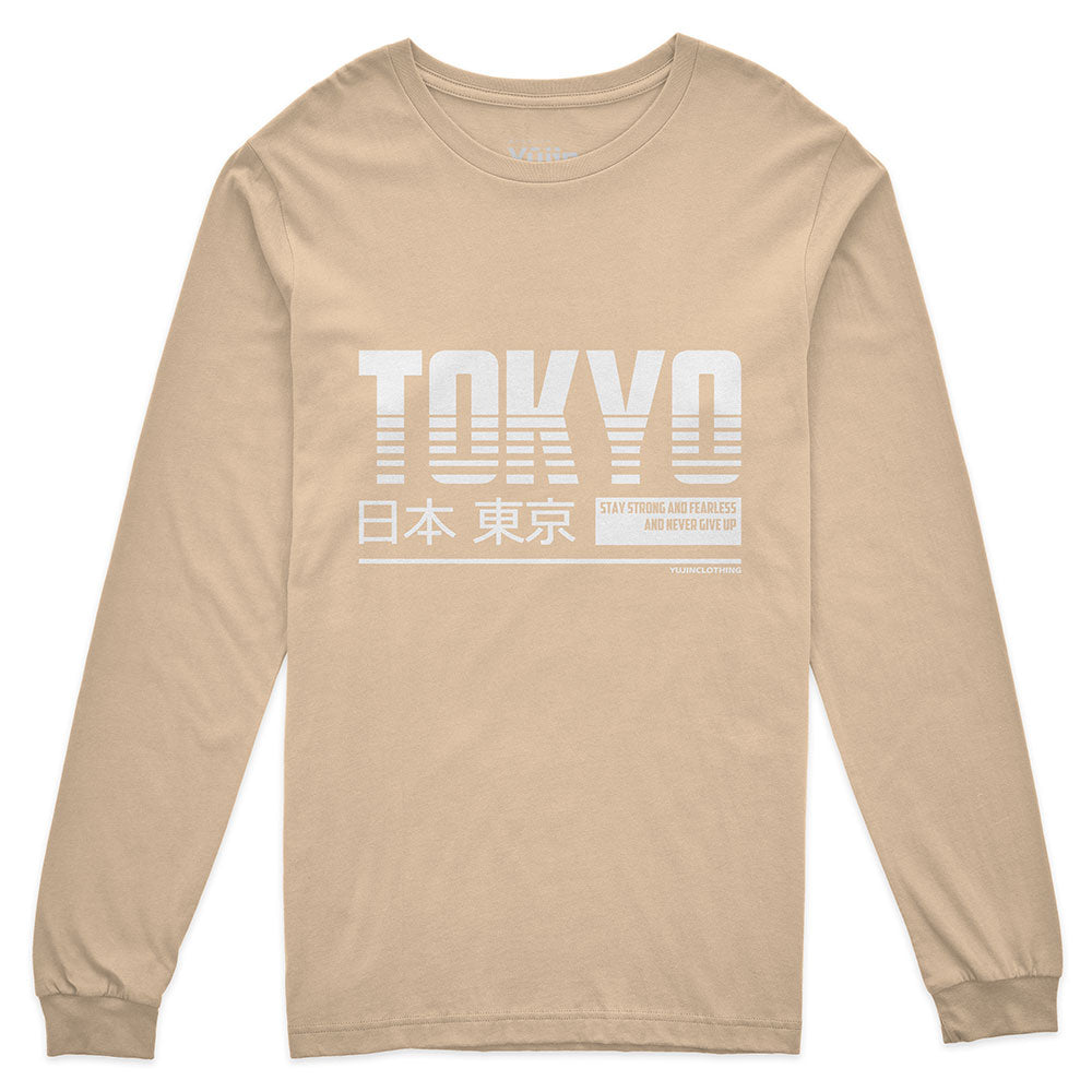 Stay Strong Long Sleeve T-Shirt | Yūjin Japanese Anime Streetwear