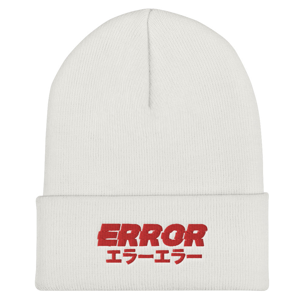 Error Beanie | Yūjin Japanese Anime Streetwear Clothing
