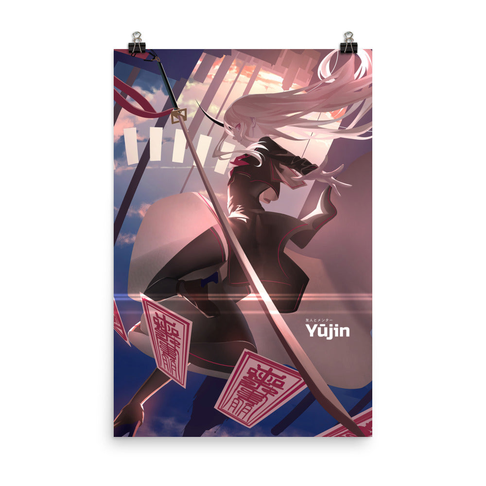 Magic Girl Poster | Yūjin Japanese Anime Streetwear Clothing