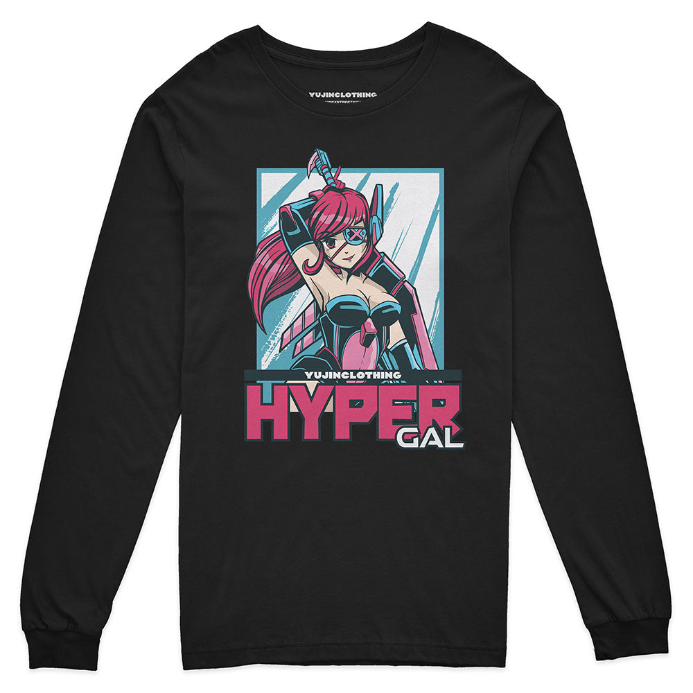 Galaxy Warrior Long Sleeve T-Shirt | Yūjin Japanese Anime Streetwear