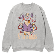 Cat Merry Christmas Sweatshirt | Yūjin Japanese Anime Streetwear Clothing