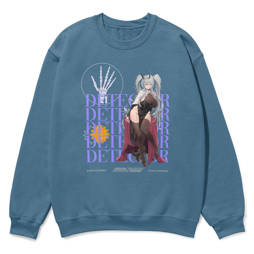 Detector Sweatshirt Yūjin Japanese Anime Streetwear Clothing