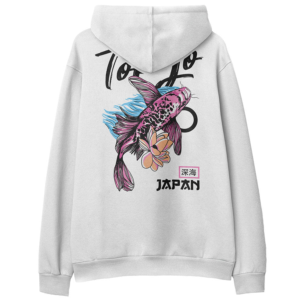 Koi Fish Hoodie | Yūjin Japanese Anime Streetwear Clothing