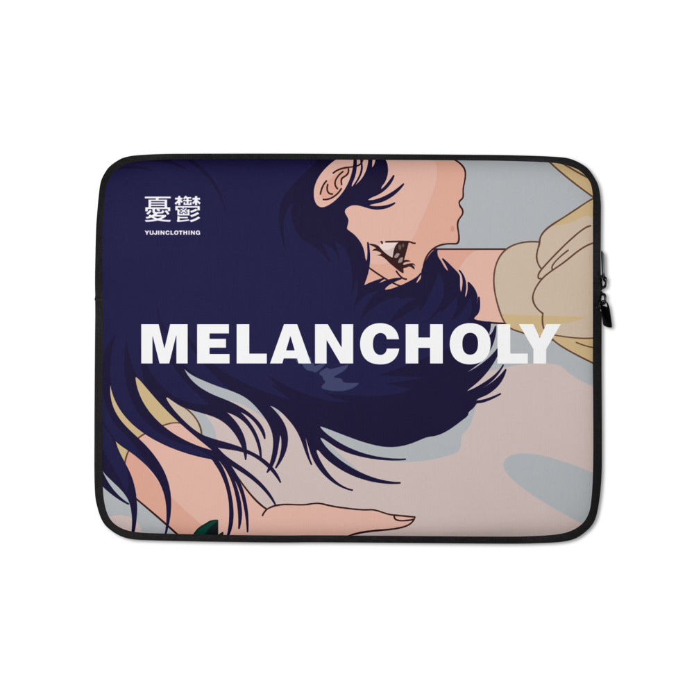 Melancholy Laptop Sleeve | Yūjin Japanese Anime Streetwear Clothing