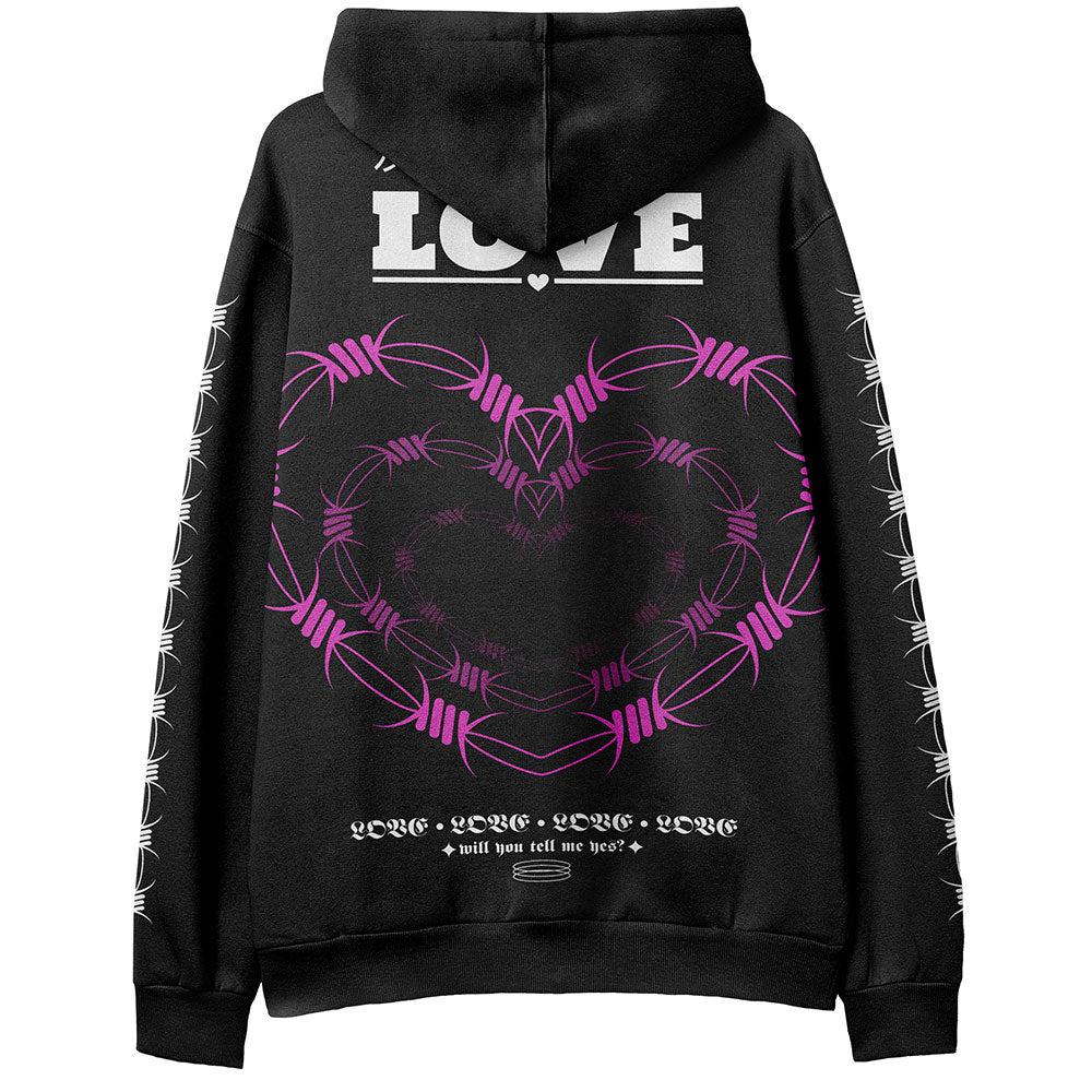 Love Hoodie | Yūjin Japanese Anime Streetwear Clothing