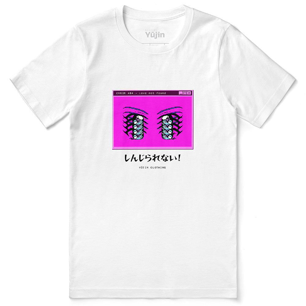 Love Not Found T-Shirt | Yūjin Japanese Anime Streetwear Clothing