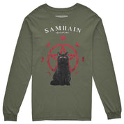 Samhain Cat Long Sleeve T-Shirt | Yūjin Japanese Anime Streetwear Clothing