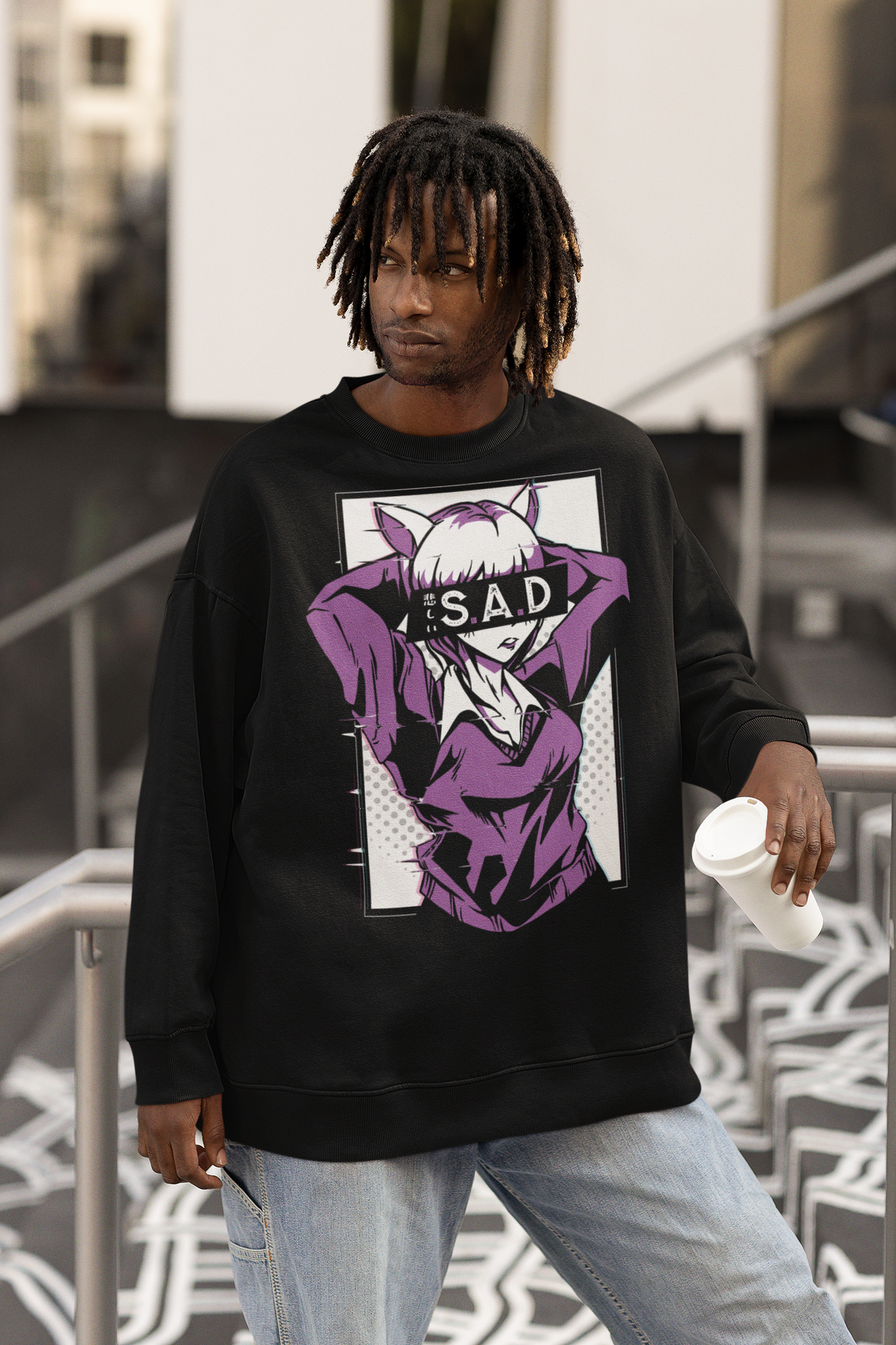 Sad Day Sweatshirt | Yūjin Japanese Anime Streetwear Clothing