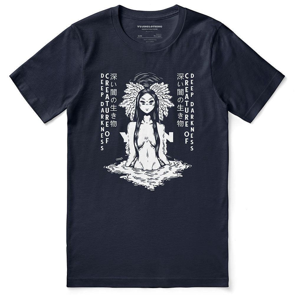 Deep Darkness T-Shirt | Yūjin Japanese Anime Streetwear Clothing