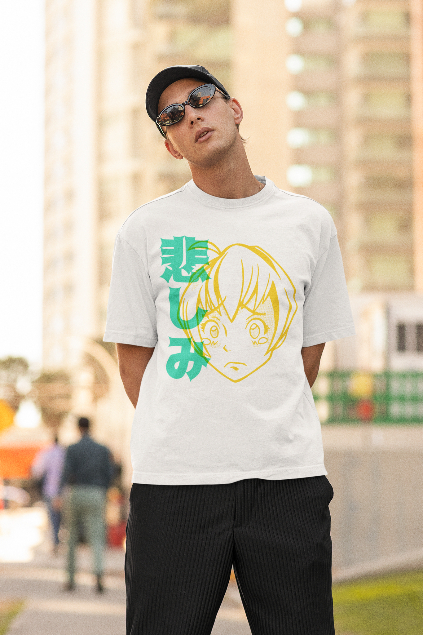 No Worries T-Shirt | Yūjin Japanese Anime Streetwear Clothing