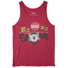 Samurai Cat Tank Top | Yūjin Japanese Anime Streetwear Clothing