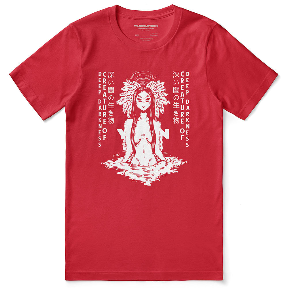 Deep Darkness T-Shirt | Yūjin Japanese Anime Streetwear Clothing