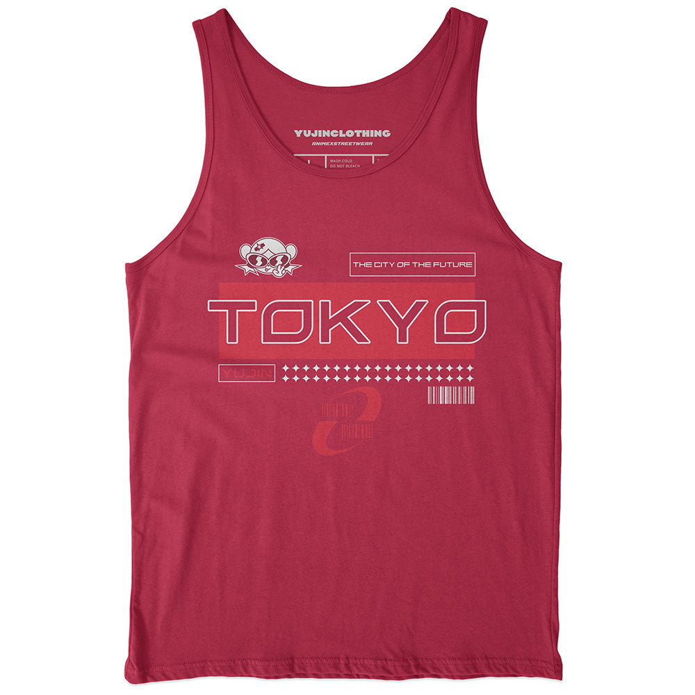 Modern Tokyo Tank Top | Yūjin Japanese Anime Streetwear Clothing