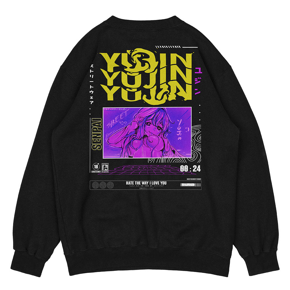 Senpai Sweatshirt | Yūjin Japanese Anime Streetwear Clothing