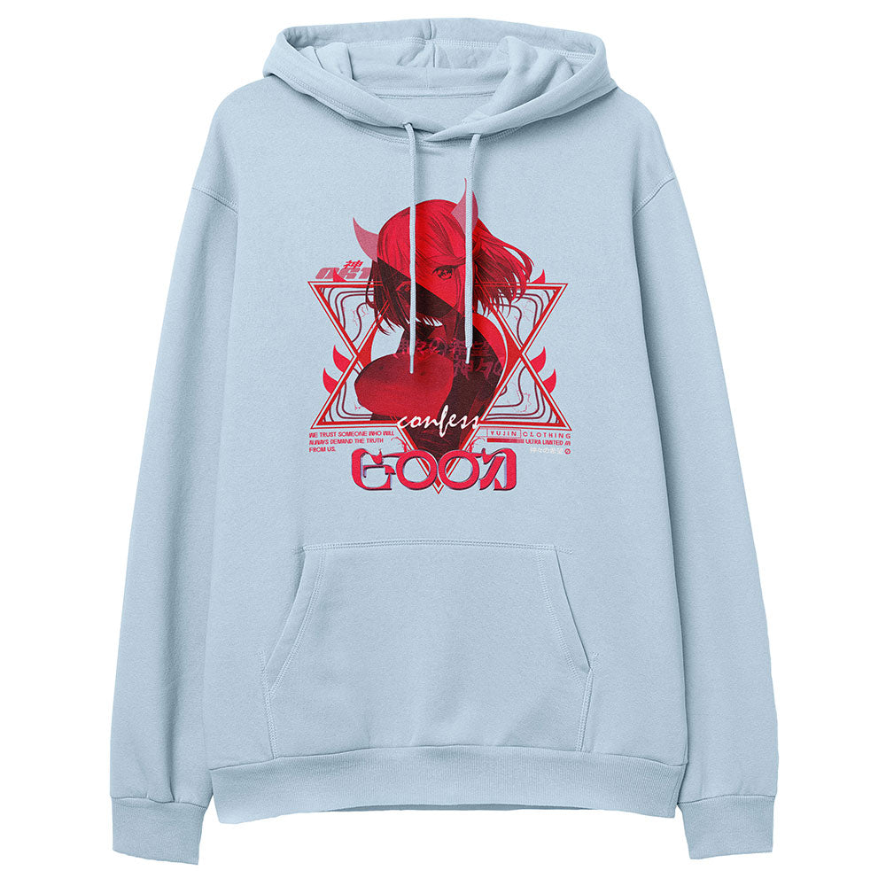 Only Love Can Kill A Demon Premium Hoodie | Yūjin Japanese Anime Streetwear Clothing