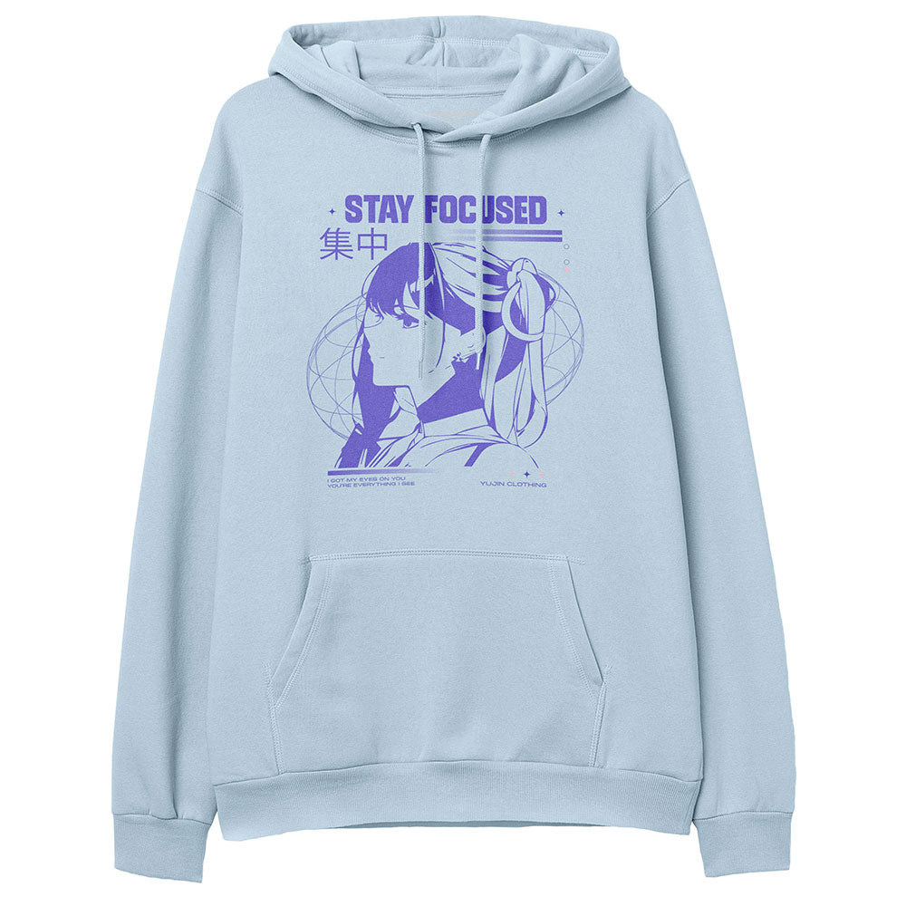 Stay Focused Hoodie | Yūjin Japanese Anime Streetwear Clothing