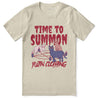 Time To Summon Cat T-Shirt | Yūjin Japanese Anime Streetwear Clothing