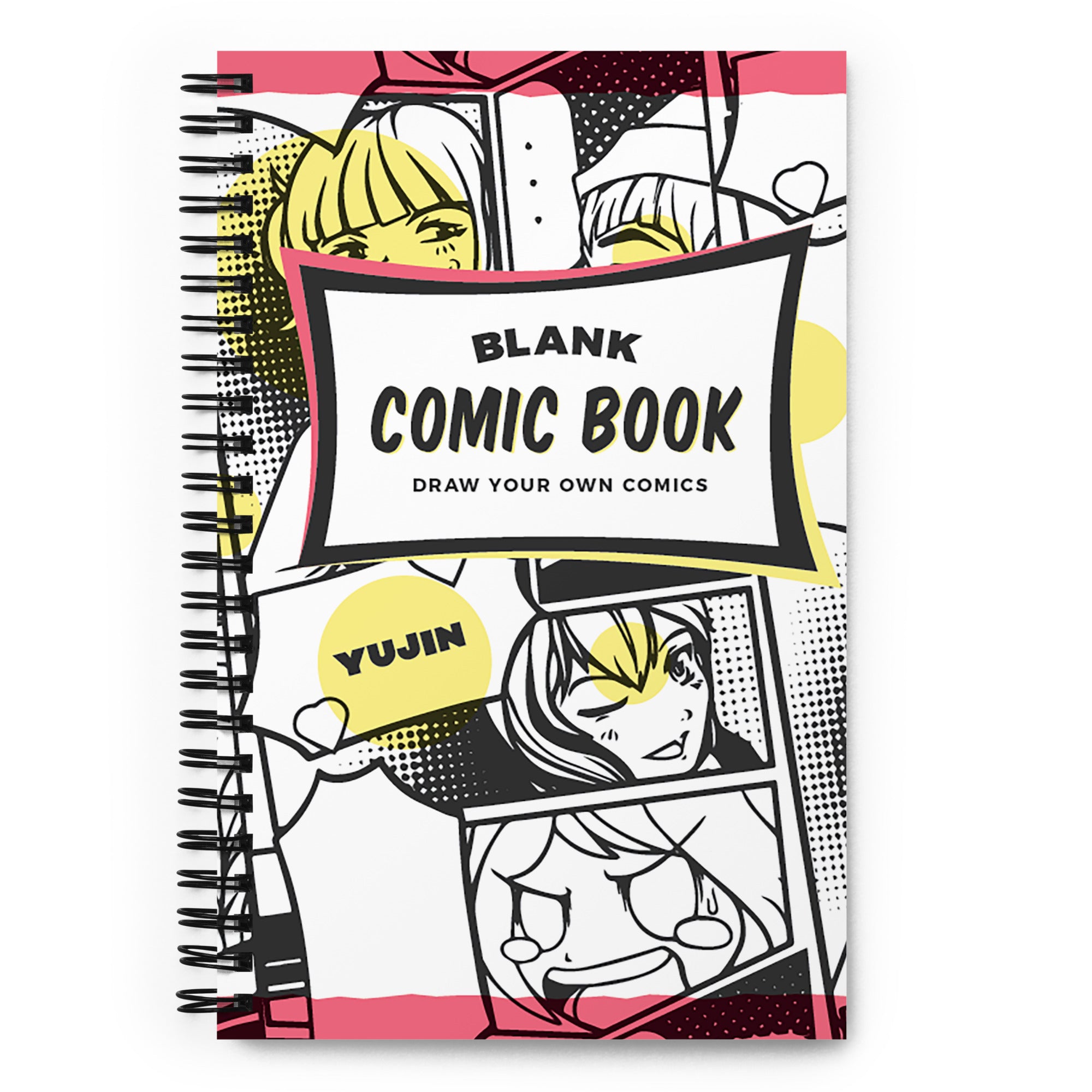 Comic Draft Notebook | Yūjin Japanese Anime Streetwear Clothing