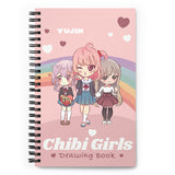 Chibi Girls Drawing Notebook