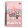 Chibi Girls Drawing Notebook | Yūjin Japanese Anime Streetwear Clothing
